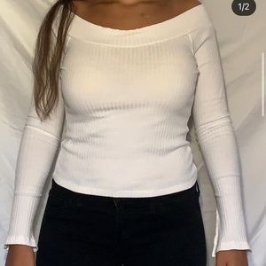 White long sleeve shirt